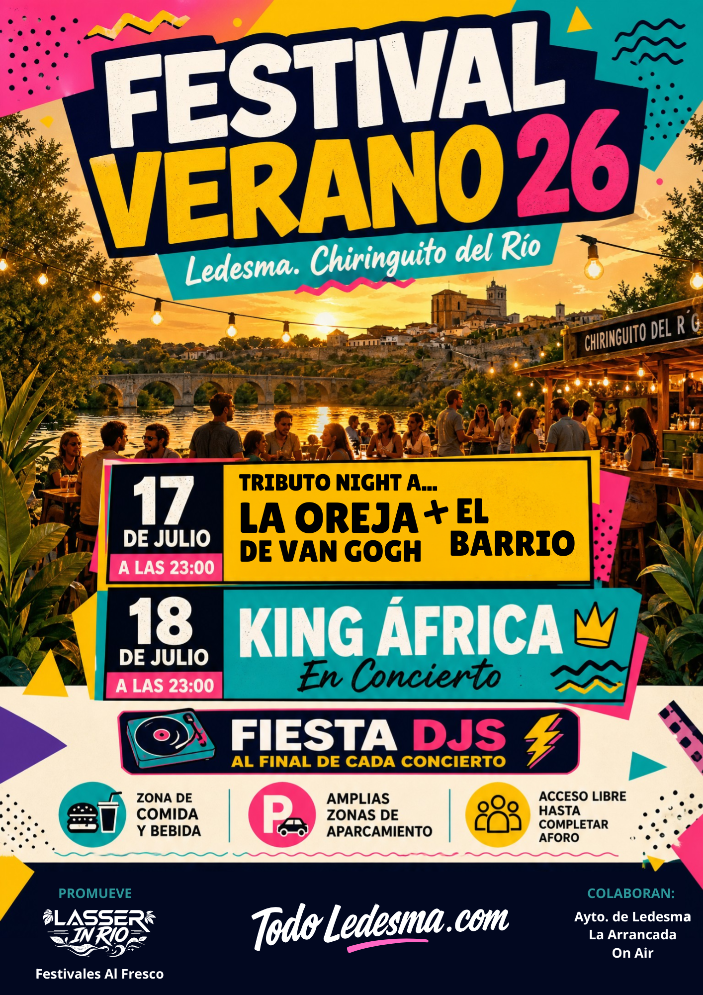 Cartelería para festivales